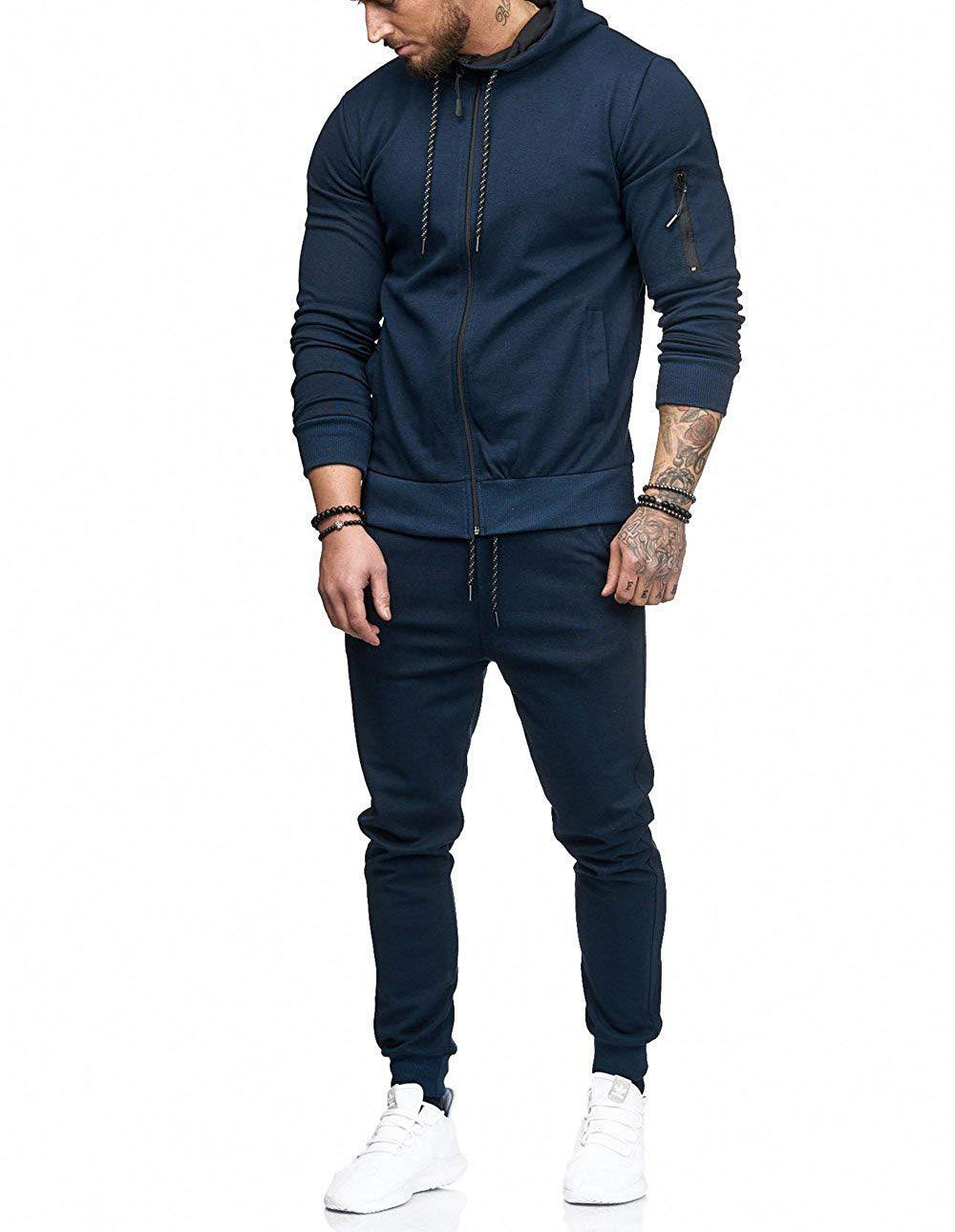 Men's sports Tracksuit fitness wear