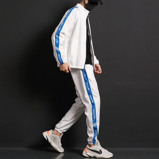 Men's Casual Wear Sports Running Two-Piece Suit New Sports Suit