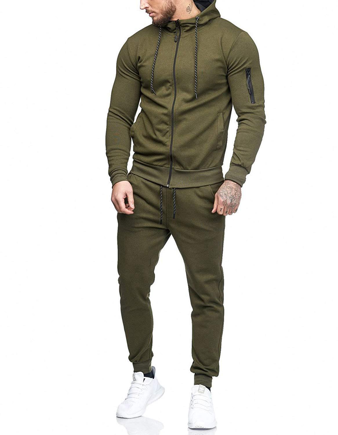 Men's sports Tracksuit fitness wear