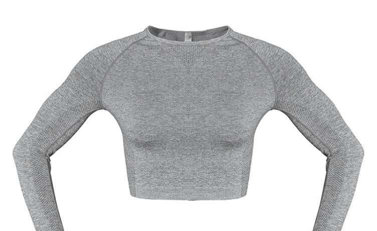 Women's Yoga Wear Set Long Sleeve Pants Sports Wear