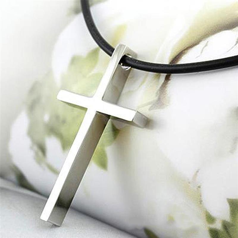 Glossy Cross Necklace