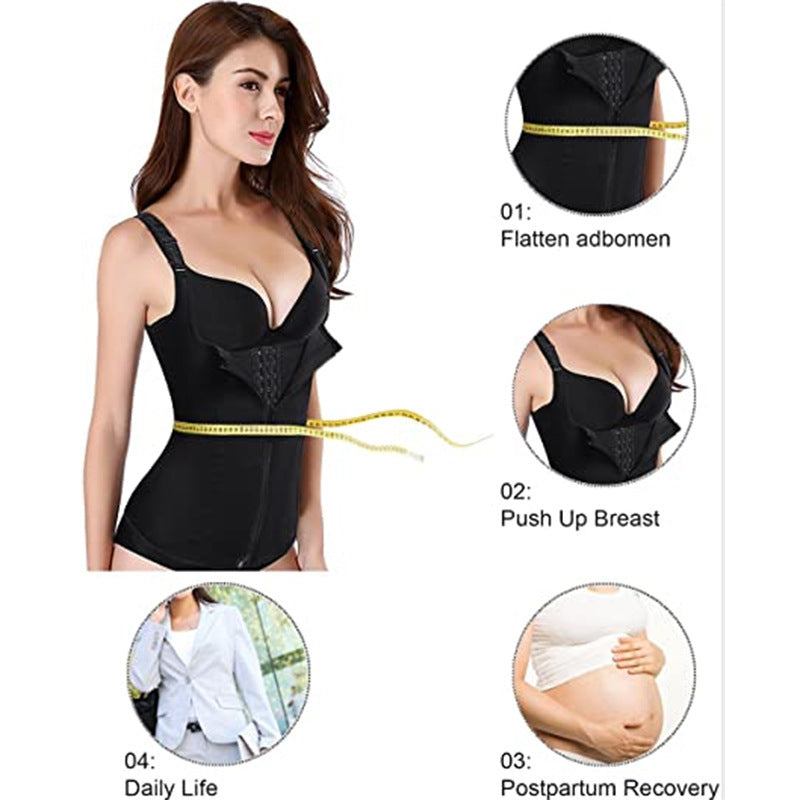 Women Neoprene Corset Vest Sports Girdle