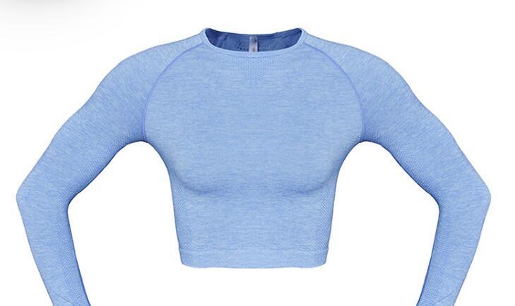 Women's Yoga Wear Set Long Sleeve Pants Sports Wear