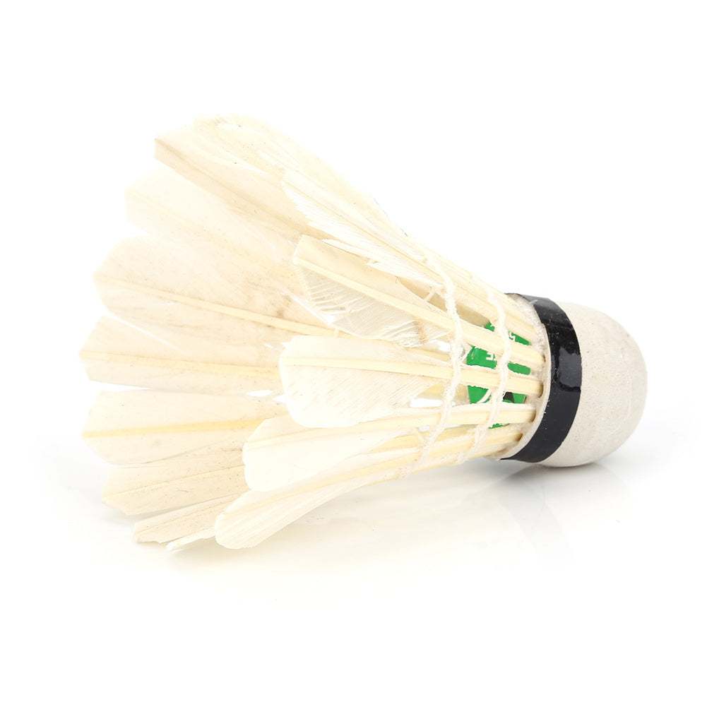 12Pcs/Lot White Feather Badminton Balls Shuttlecocks Outdoor Sports Training Accessory