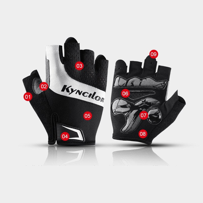 Sports Non-slip Wear-resistant Protective Gear Breathable Gloves