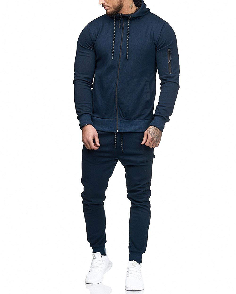 Men's sports Tracksuit fitness wear