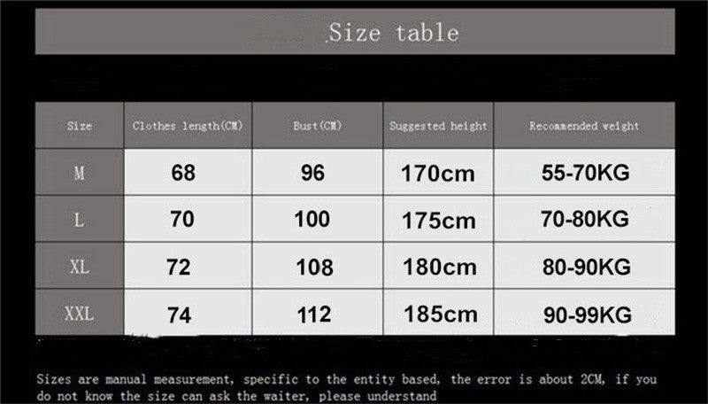 Summer Round Neck Sports Vest Men's Cotton Workout Clothes