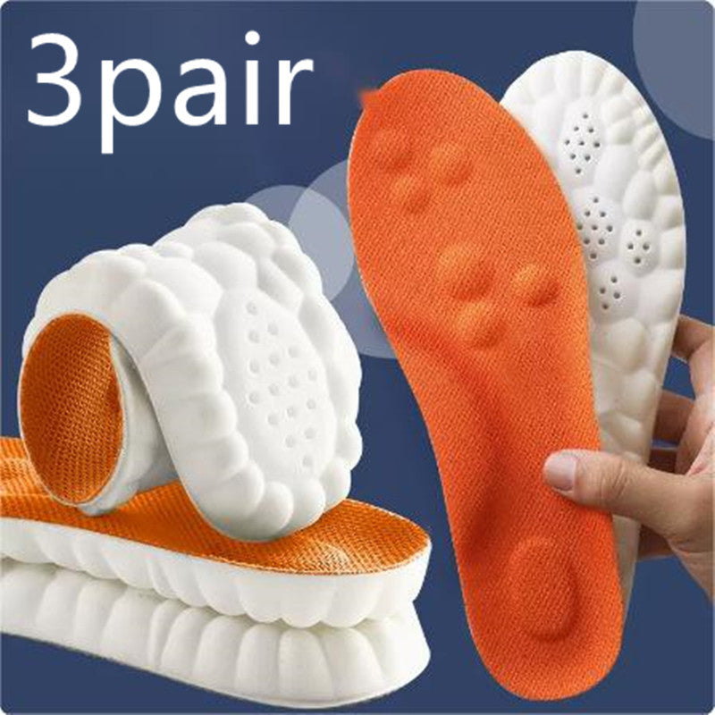 Soft Super Sports Shock Absorption Sweat-absorbent Sock liner With Massage Function