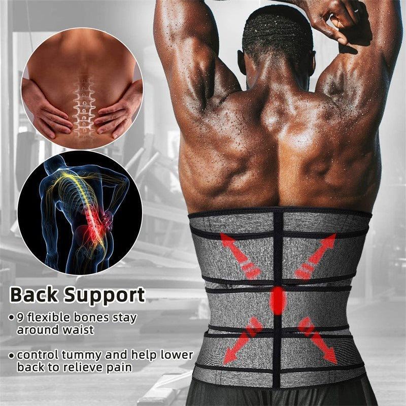 Shape wear Men's Sports Fitness Waist Belt Corset Slimming Belt