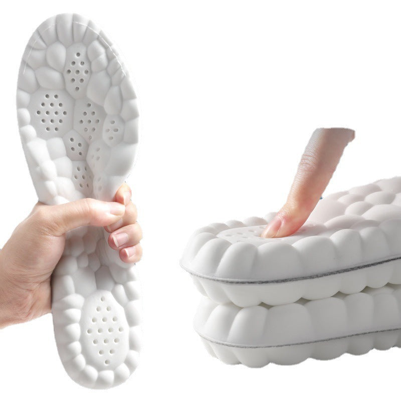 Soft Super Sports Shock Absorption Sweat-absorbent Sock liner With Massage Function