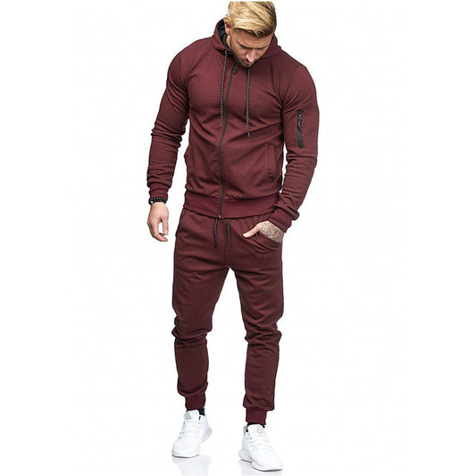 Men's sports Tracksuit fitness wear