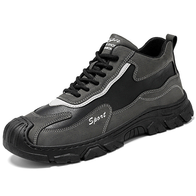 Men's Anti-skid Wear-resistant Sports High Top Shoes