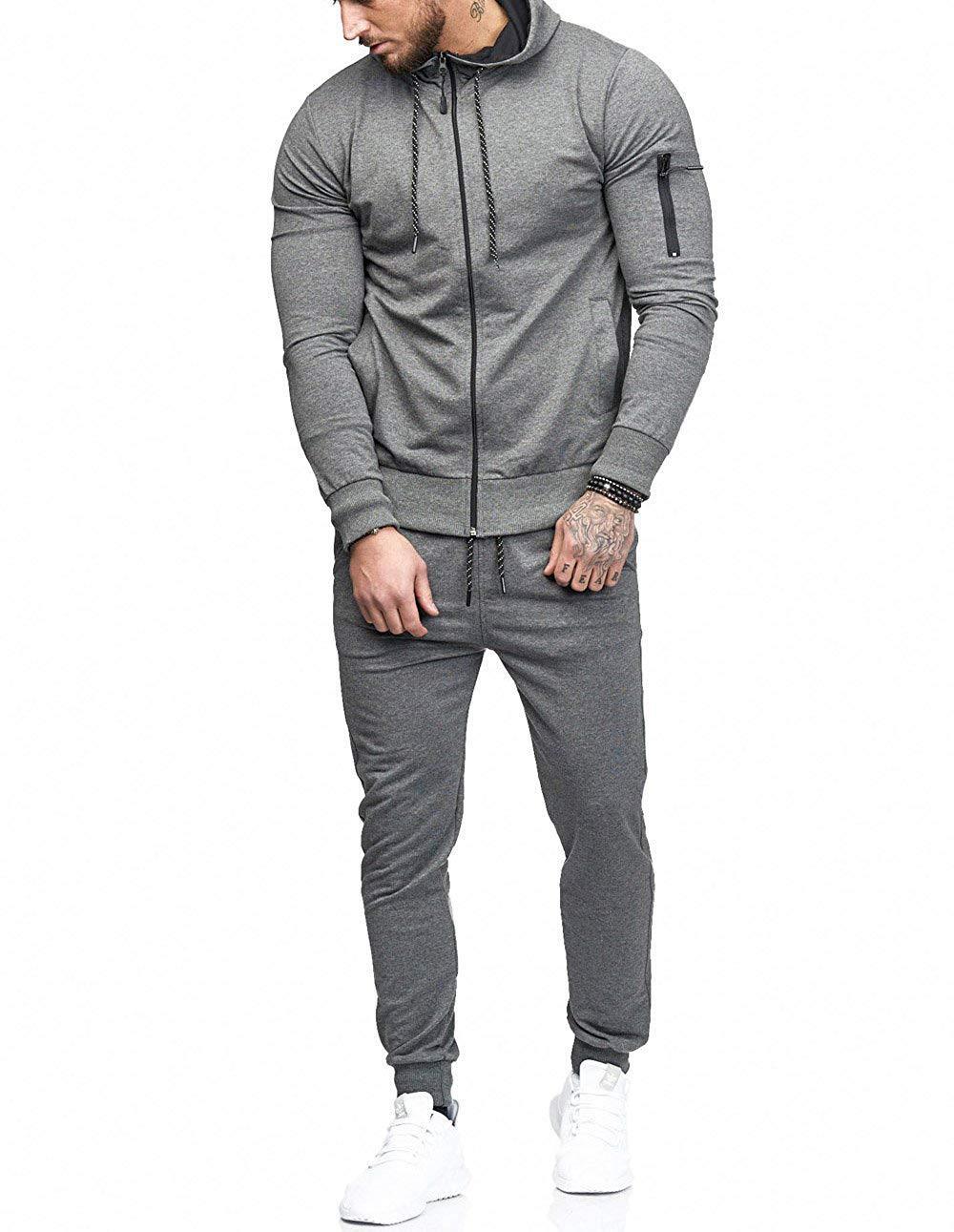 Men's sports Tracksuit fitness wear