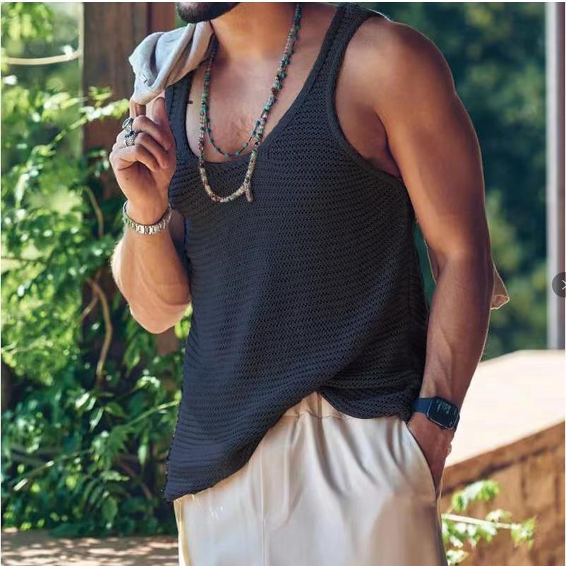 Casual Easy Matching Sling I-shaped Sports Vest