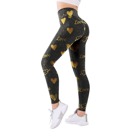 Women's Fitness Sports Yoga Pants Stretch Digital Printing Leggings