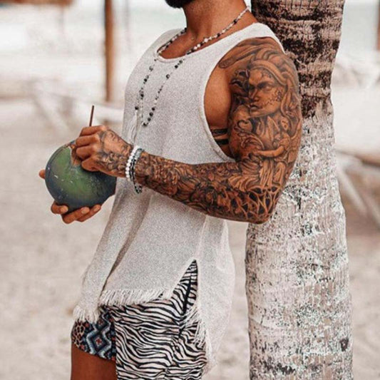 Men's Fashion Tassel Sports Vest