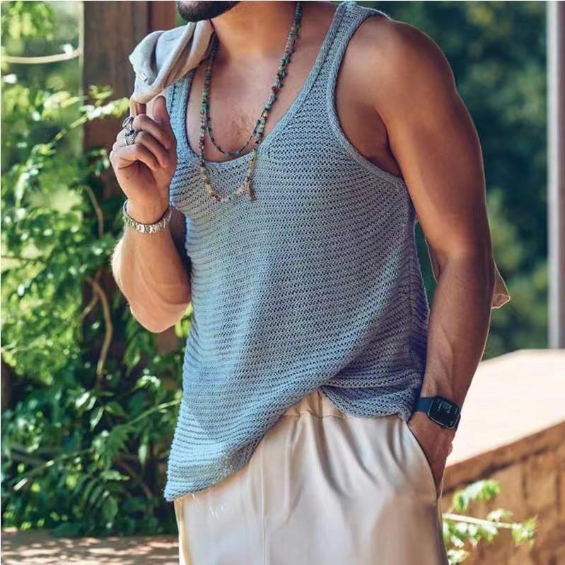 Casual Easy Matching Sling I-shaped Sports Vest