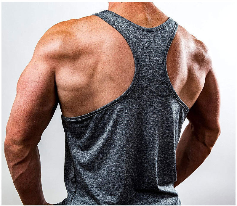 Mens Muscle Fitness Sports Workout Cross Fit Gym Weight Lifting Vest