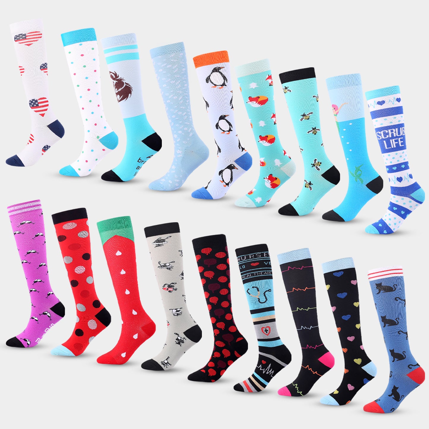 Sports Compression Stockings Running Compression Socks
