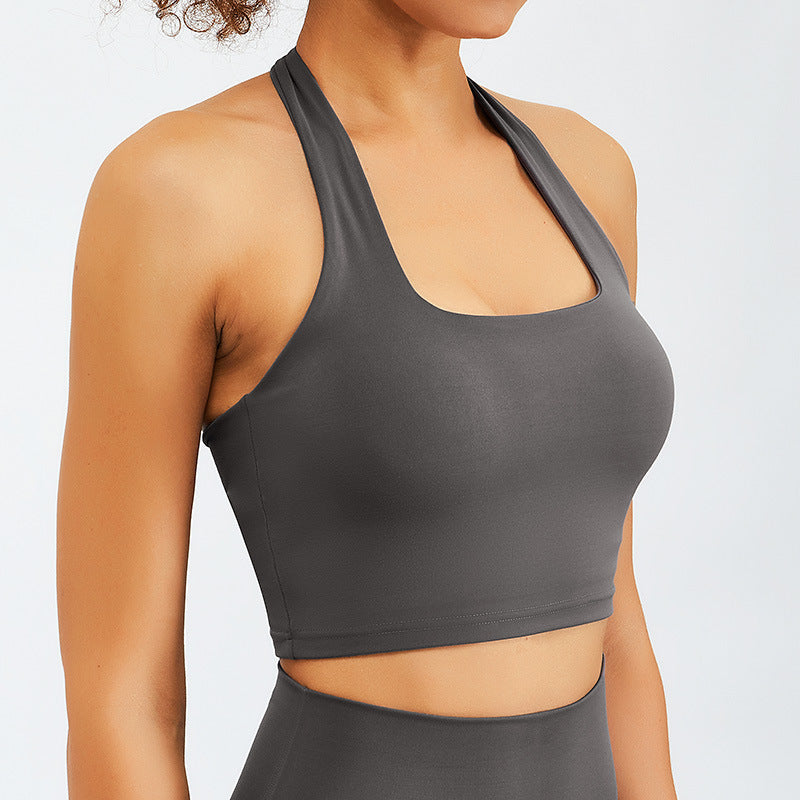 Women Wear Tights Yoga Clothes Sports Tops