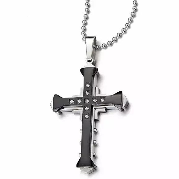 European And American Cross Necklace
