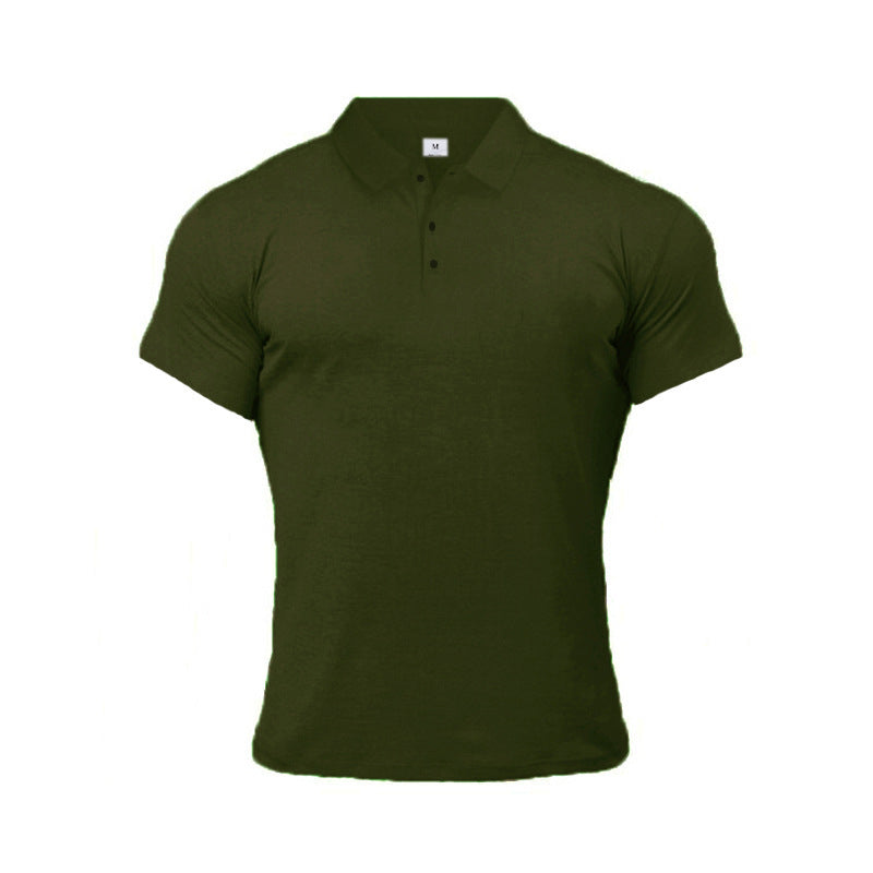 Sports Polo Shirt Summer Short-sleeved Top Men's Short-Sleeved Polo T-Shirt Summer  Men's Clothing
