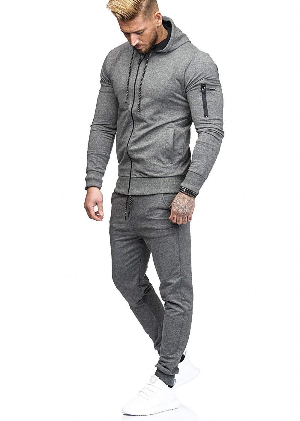 Men's sports Tracksuit fitness wear