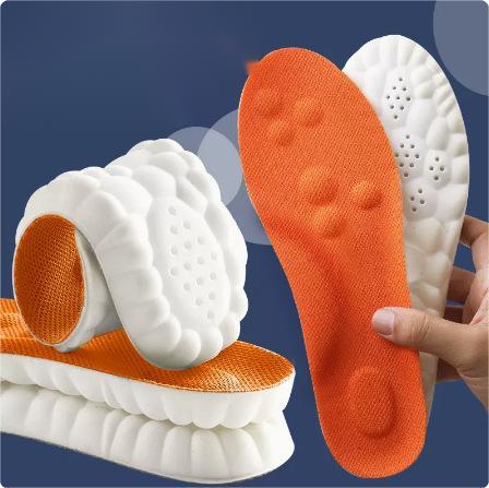 Soft Super Sports Shock Absorption Sweat-absorbent Sock liner With Massage Function