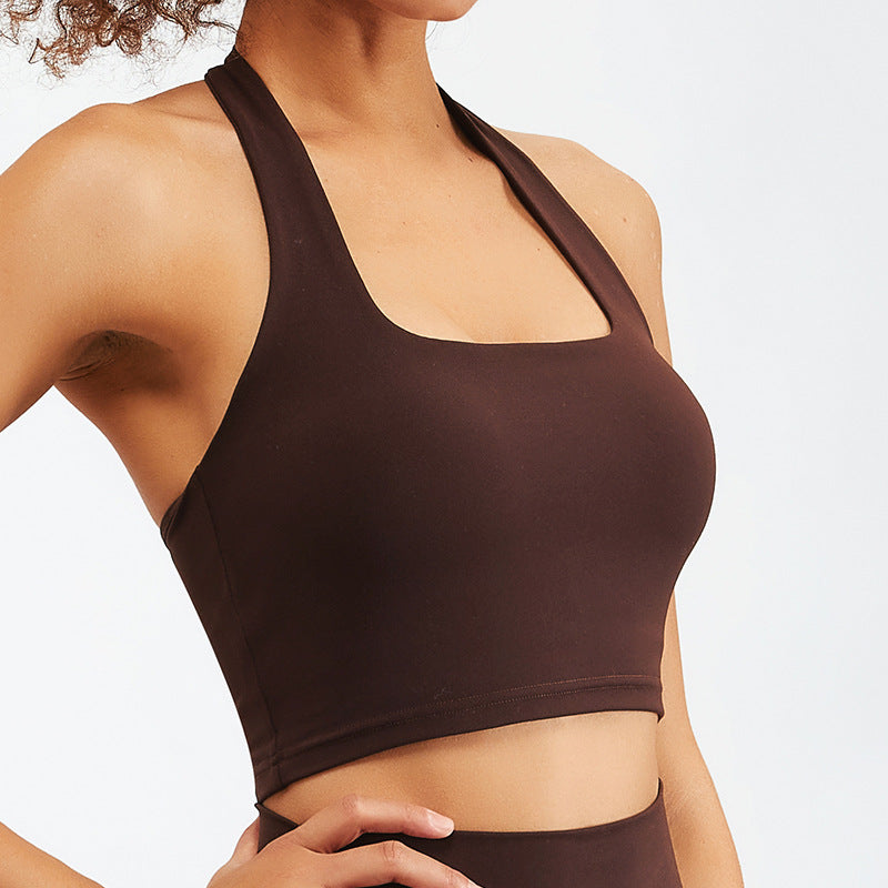 Women Wear Tights Yoga Clothes Sports Tops